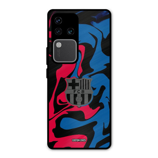FC Barcelona Comic Vivo V30 Pro Mobile Back Cover - Sports PrintShield Case