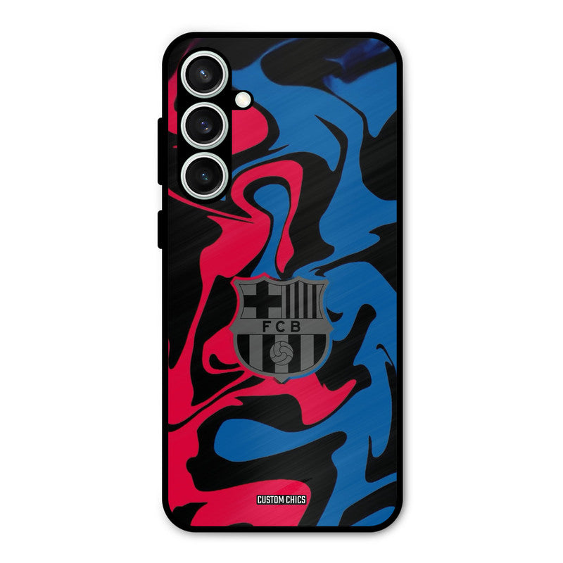 FC Barcelona Comic Samsung Galaxy S23 Mobile Back Cover - Sports PrintShield Case