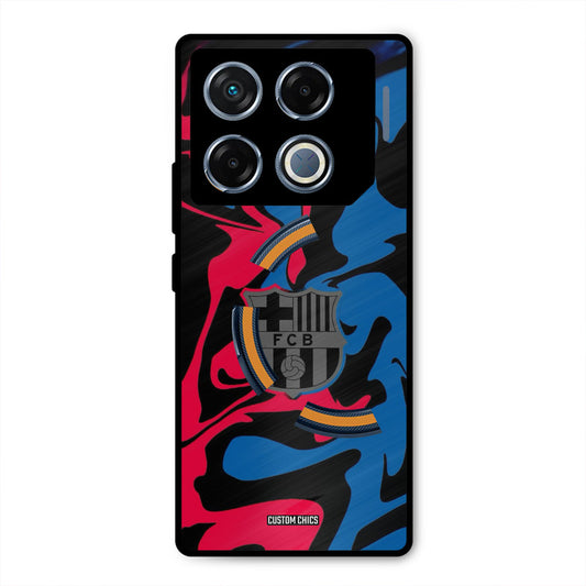 FC Barcelona Comic Infinix GT 20 Pro Mobile Back Cover - Sports PrintShield Case