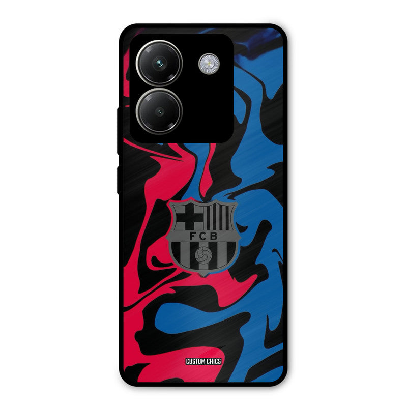 FC Barcelona Comic Poco M7 Pro Mobile Back Cover - Sports PrintShield Case