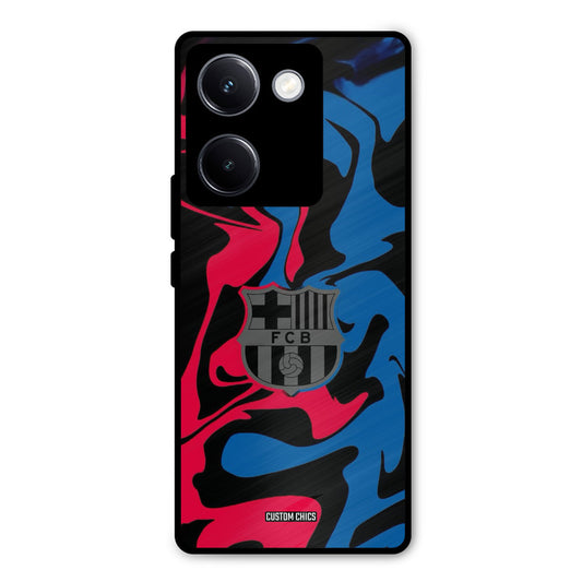 FC Barcelona Comic Vivo Y300 Plus Mobile Back Cover - Sports PrintShield Case