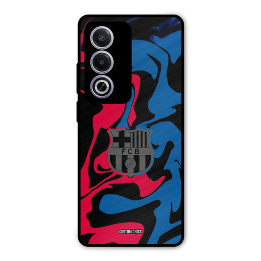 FC Barcelona Comic Oppo A3 Pro Mobile Back Cover - Sports PrintShield Case