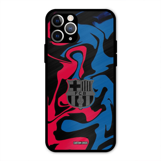FC Barcelona Comic  iPhone 11 Pro Mobile Back Cover - Sports PrintShield Case