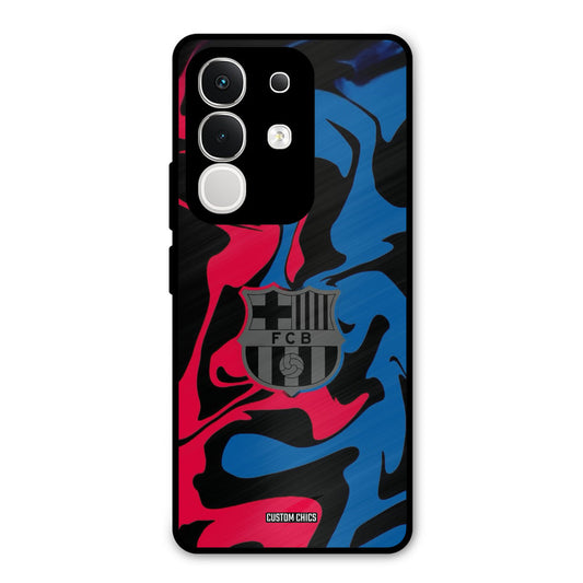 FC Barcelona Comic Vivo T4x Mobile Back Cover - Sports PrintShield Case