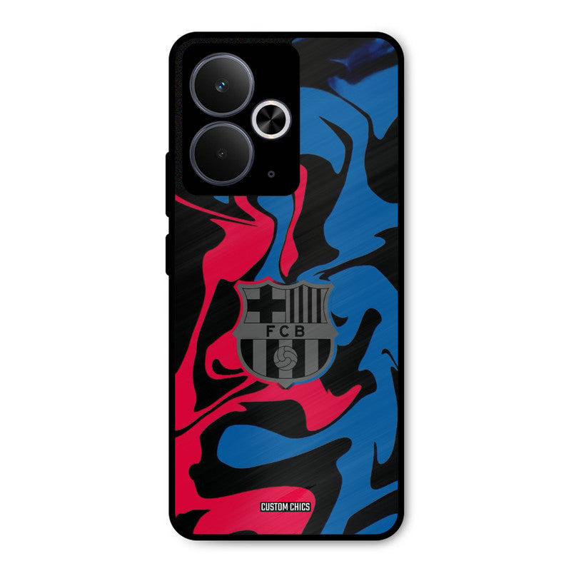 FC Barcelona Comic Realme 14T Mobile Back Cover - Sports PrintShield Case