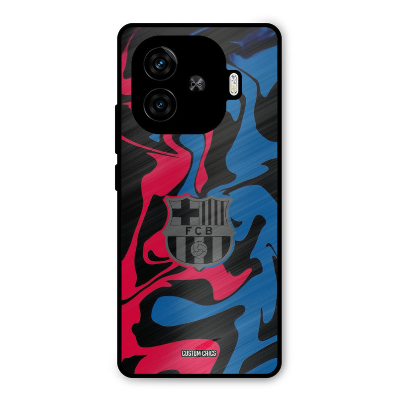 FC Barcelona Comic iQoo Z9 Turbo Mobile Back Cover - Sports PrintShield Case