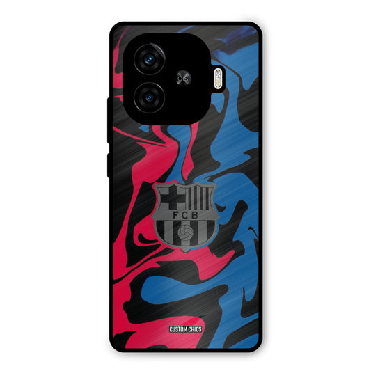 FC Barcelona Comic iQoo Z9 Turbo Mobile Back Cover - Sports PrintShield Case