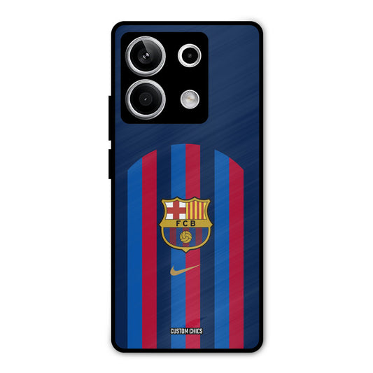FCB Stripes Redmi Note 13 5G Mobile Back Cover - Sports PrintShield Case