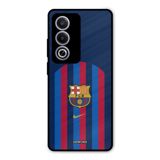 FCB Stripes Oppo A3 Pro Mobile Back Cover - Sports PrintShield Case