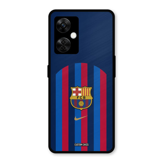 FCB Stripes OnePlus Nord CE 3 Lite Mobile Back Cover - Sports PrintShield Case
