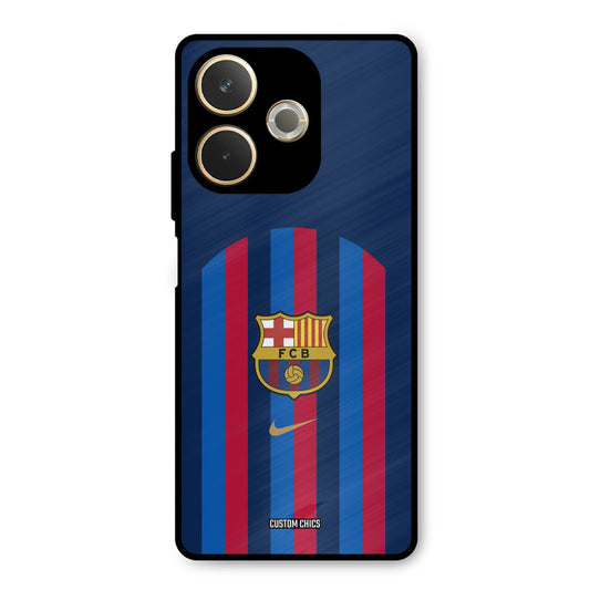 FCB Stripes Oppo A5 Pro Mobile Back Cover - Sports PrintShield Case
