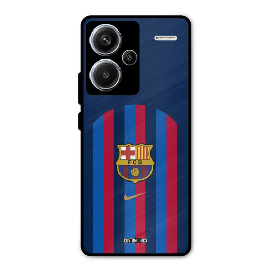 FCB Stripes Redmi Note 13 Pro Plus Mobile Back Cover - Sports PrintShield Case