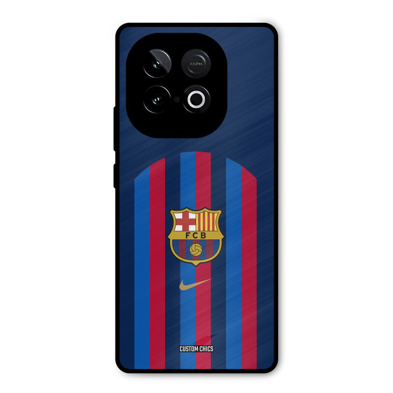 FCB Stripes iQOO Neo 10 Mobile Back Cover - Sports PrintShield Case