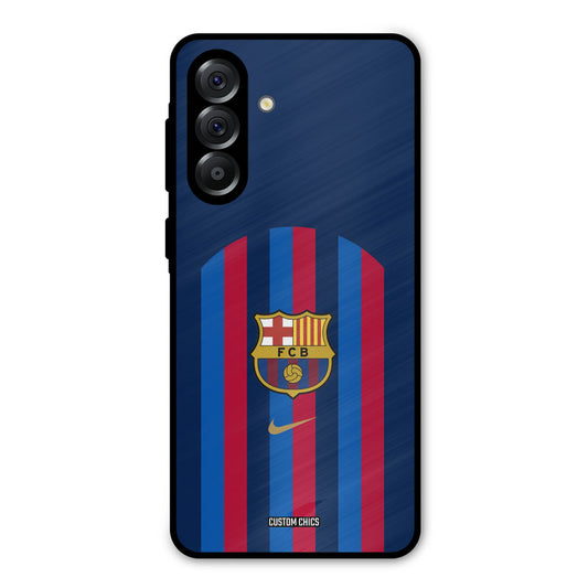 FCB Stripes Samsung Galaxy A36 Mobile Back Cover - Sports PrintShield Case