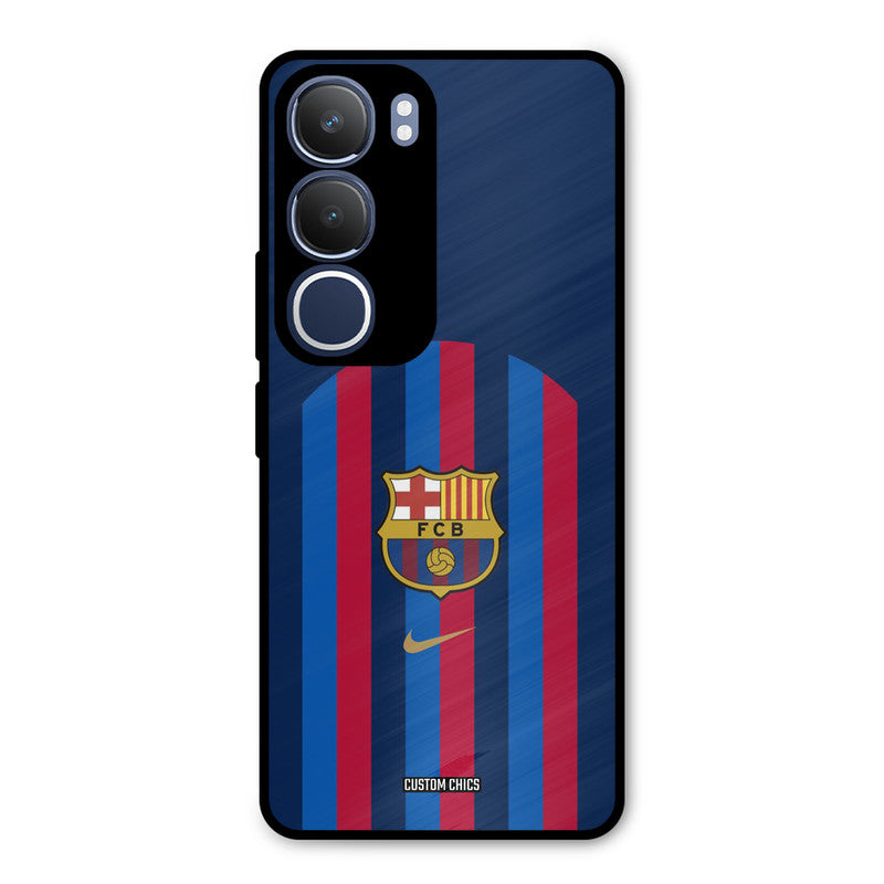 FCB Stripes Vivo Y29 Mobile Back Cover - Sports PrintShield Case