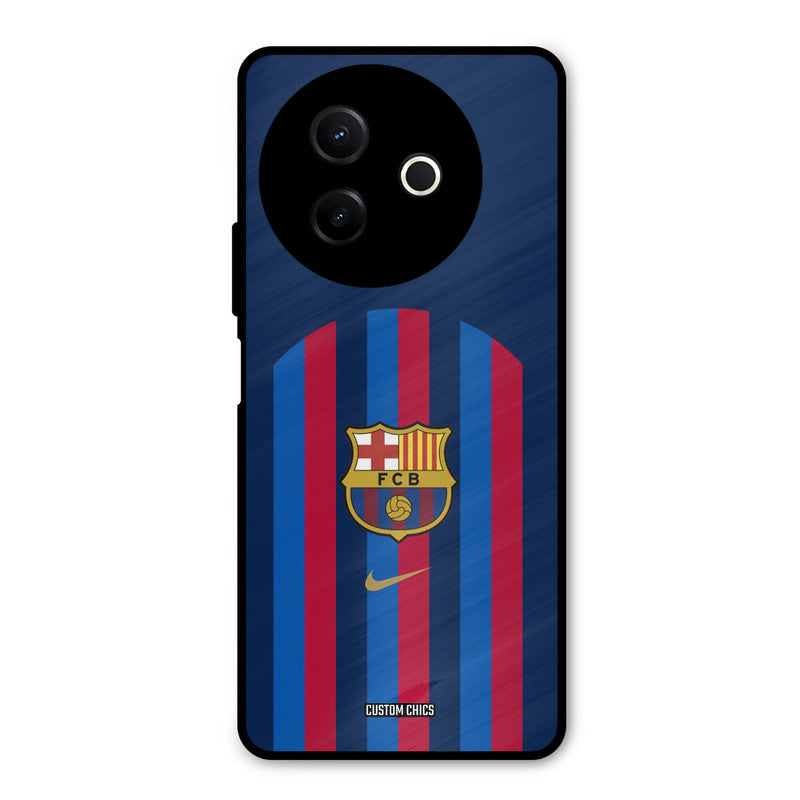 FCB Stripes Vivo Y39 Mobile Back Cover - Sports PrintShield Case