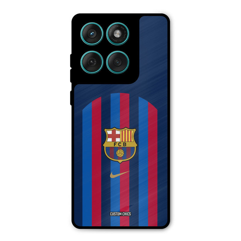 FCB Stripes Motorola Edge 60 Mobile Back Cover - Sports PrintShield Case