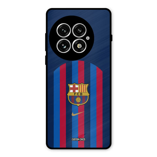 FCB Stripes Oneplus 13 Mobile Back Cover - Sports PrintShield Case