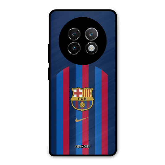 FCB Stripes Realme 13 Plus Mobile Back Cover - Sports PrintShield Case