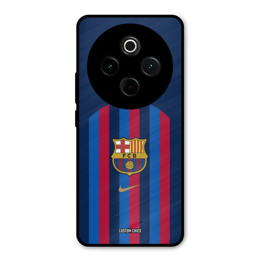 FCB Stripes iQoo Z10 Mobile Back Cover - Sports PrintShield Case