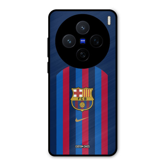 FCB Stripes Vivo X200 Mobile Back Cover - Sports PrintShield Case