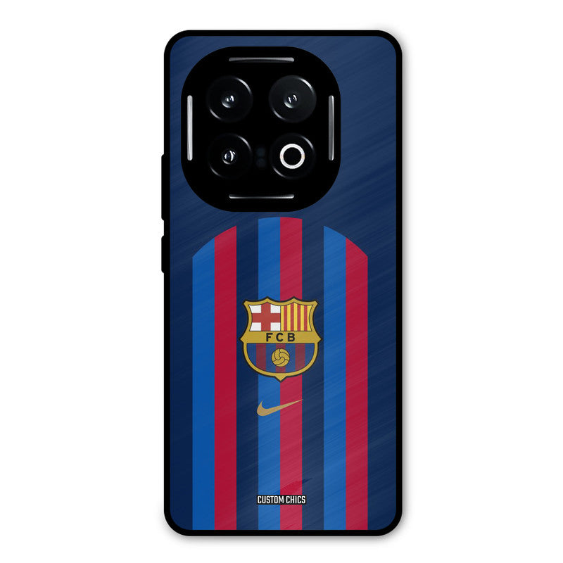 FCB Stripes iQOO 13 Mobile Back Cover - Sports PrintShield Case