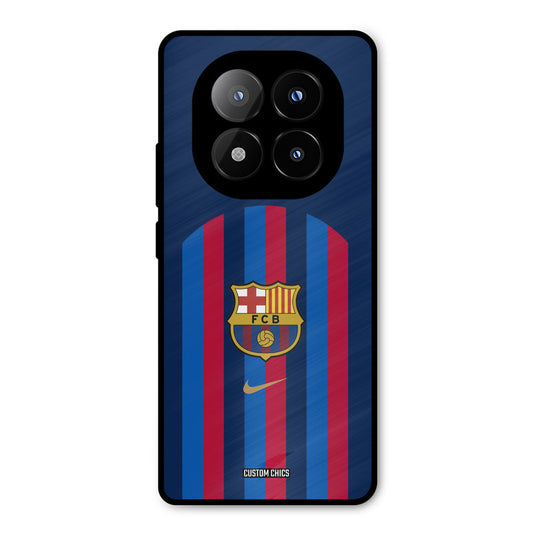 FCB Stripes Redmi Note 14 Pro Plus 5G Mobile Back Cover - Sports PrintShield Case