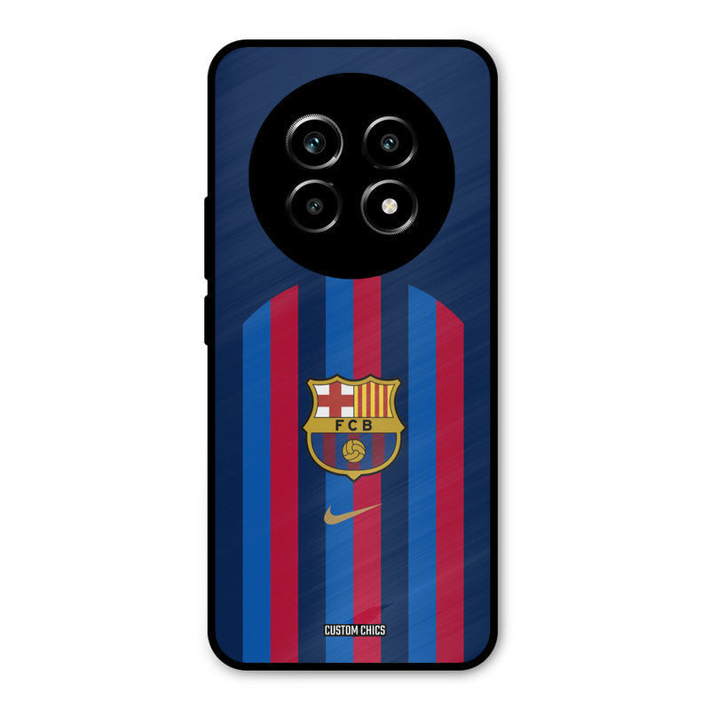FCB Stripes Realme 14 Pro lite Mobile Back Cover - Sports PrintShield Case