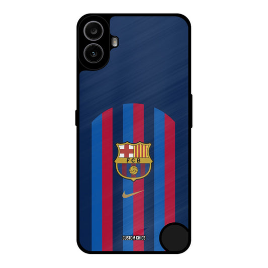 FCB Stripes Nothing CMF Phone 1 Mobile Back Cover - Sports PrintShield Case