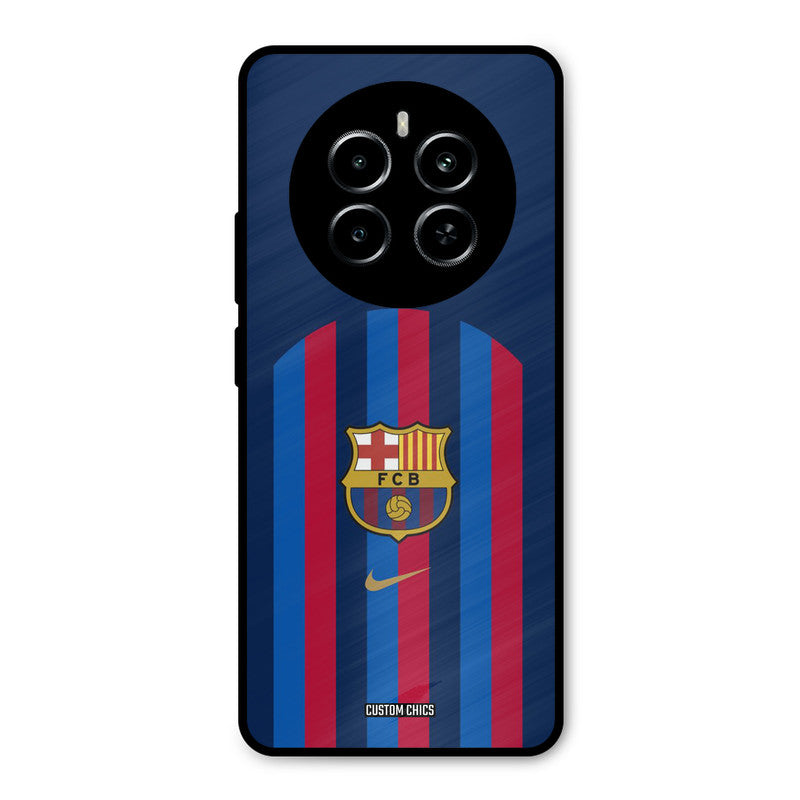 FCB Stripes Realme P1 5G Mobile Back Cover - Sports PrintShield Case