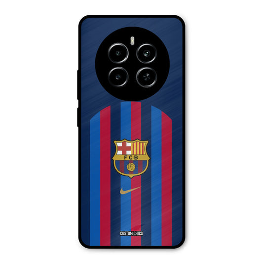 FCB Stripes Realme P1 5G Mobile Back Cover - Sports PrintShield Case