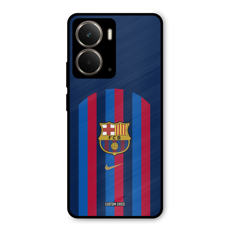 FCB Stripes Realme P3 Mobile Back Cover - Sports PrintShield Case