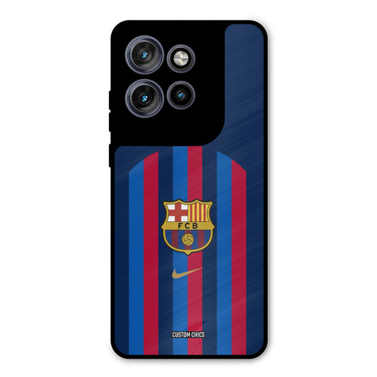 FCB Stripes Motorola Edge 50 Neo Mobile Back Cover - Sports PrintShield Case