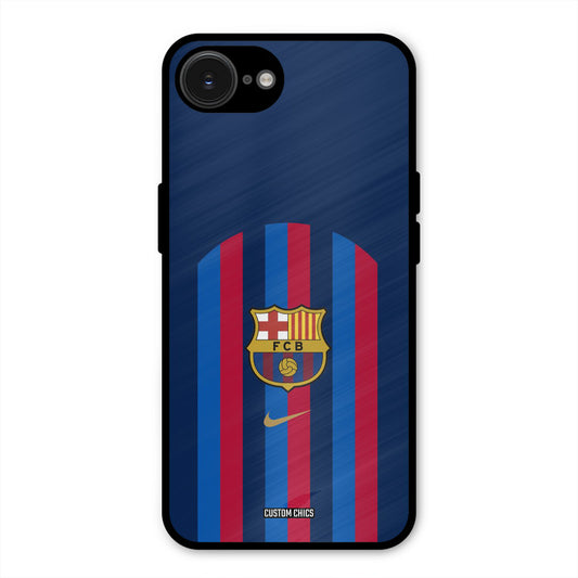 FCB Stripes iPhone 16e Mobile Back Cover - Sports PrintShield Case