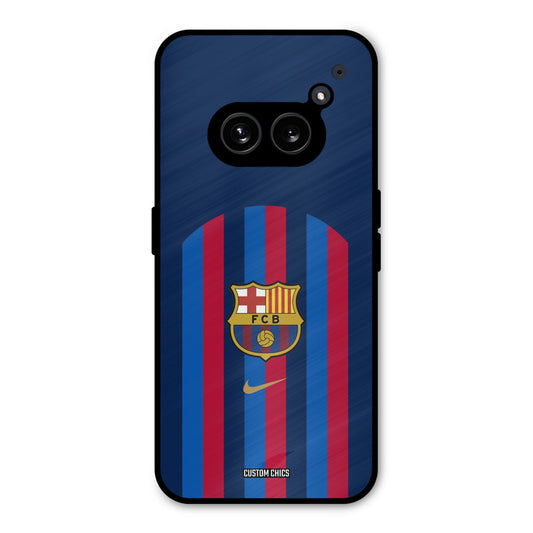 FCB Stripes Nothing Phone 2a Mobile Back Cover - Sports PrintShield Case