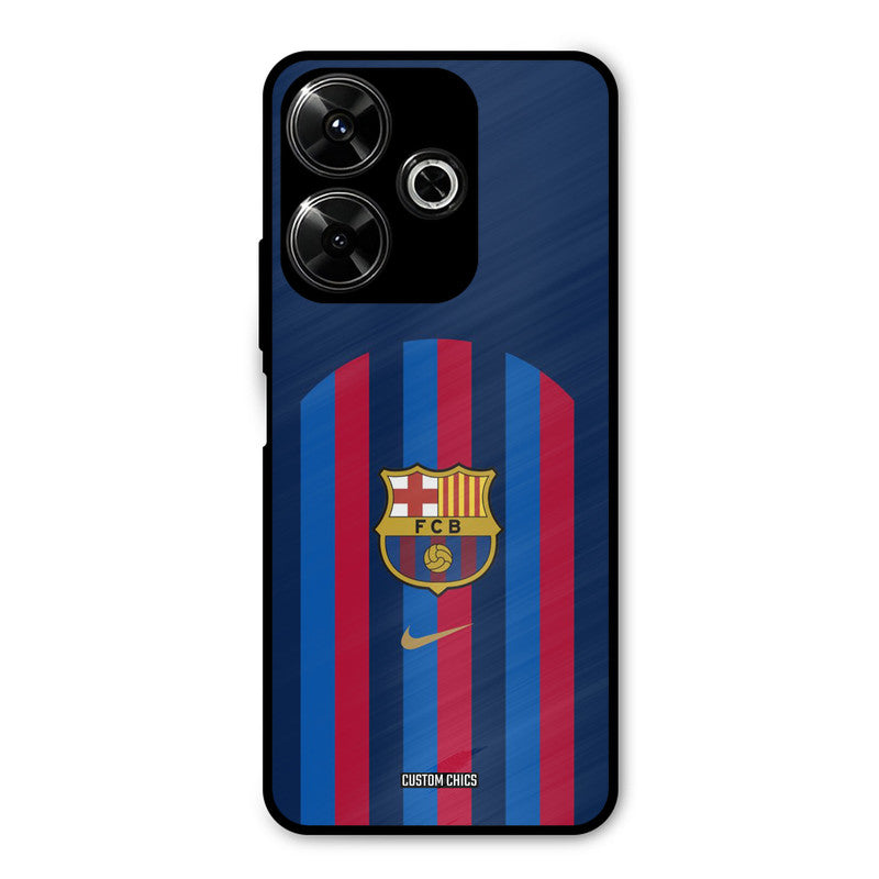 FCB Stripes Redmi 13 5G Mobile Back Cover - Sports PrintShield Case