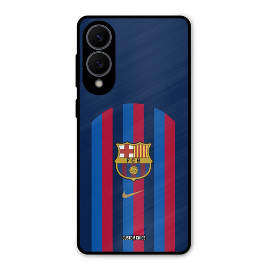 FCB Stripes Samsung Galaxy S25 Edge Mobile Back Cover - Sports PrintShield Case