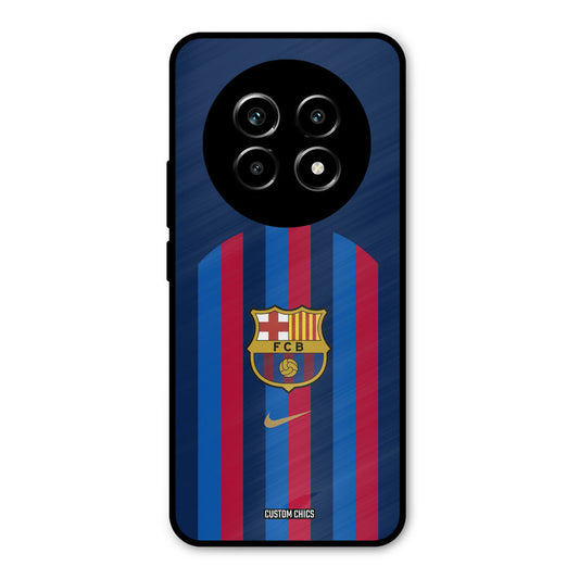 FCB Stripes Realme 13 Pro Mobile Back Cover - Sports PrintShield Case