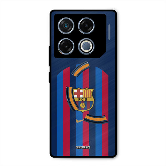 FCB Stripes Infinix GT 20 Pro Mobile Back Cover - Sports PrintShield Case