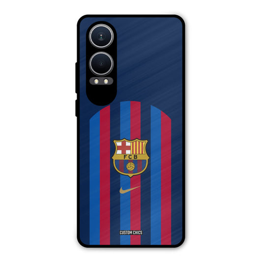 FCB Stripes Oneplus Nord CE4 Lite Mobile Back Cover - Sports PrintShield Case