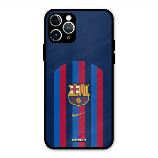 FCB Stripes  iPhone 11 Pro Max Mobile Back Cover - Sports PrintShield Case