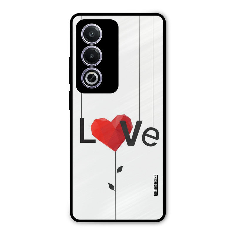 Fallen Love Oppo K12x Mobile Back Cover - Cute PrintShield Case