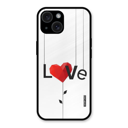 Fallen Love iPhone 15 Mobile Back Cover - Cute PrintShield Case