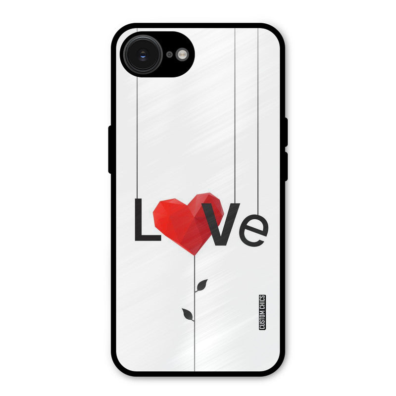 Fallen Love iPhone 16e Mobile Back Cover - Cute PrintShield Case