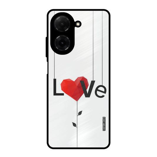 Fallen Love Poco C71 Mobile Back Cover - Cute PrintShield Case