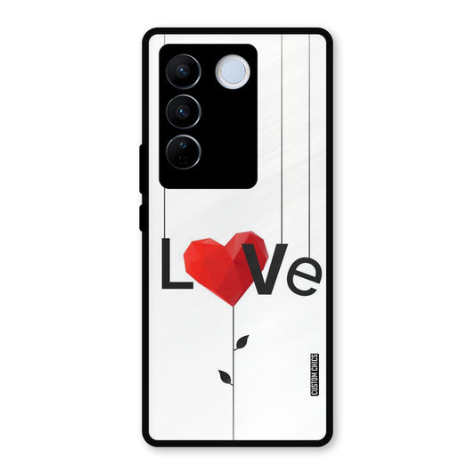 Fallen Love Vivo V27 Pro Mobile Back Cover - Cute PrintShield Case
