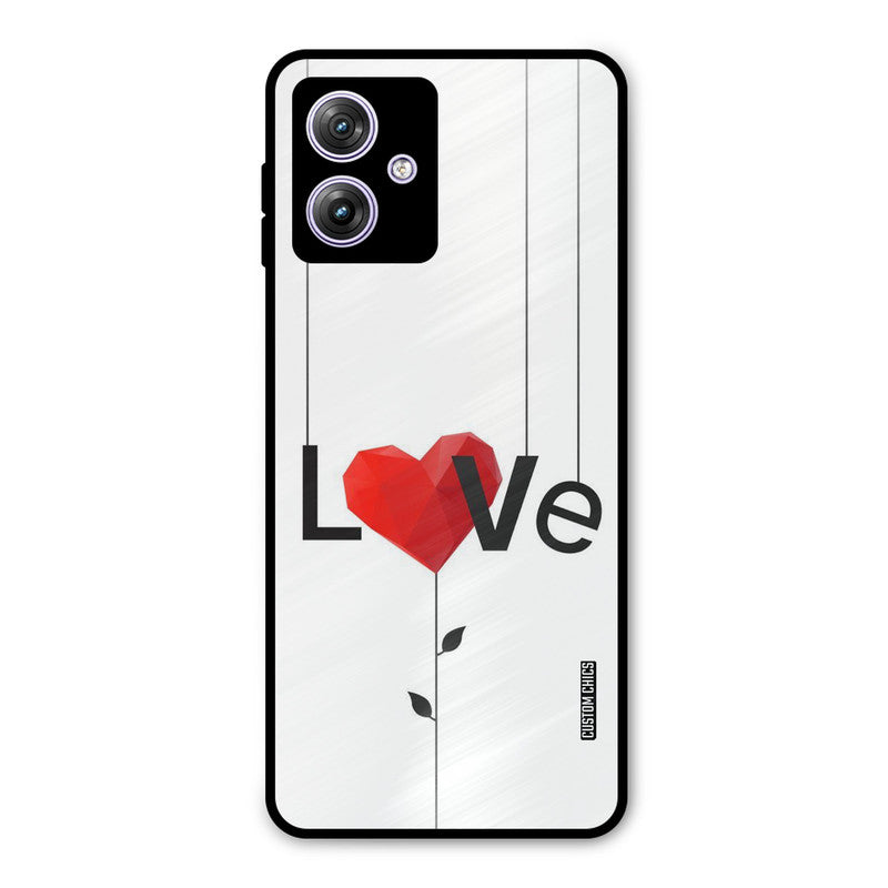 Fallen Love Moto G54 Mobile Back Cover - Cute PrintShield Case