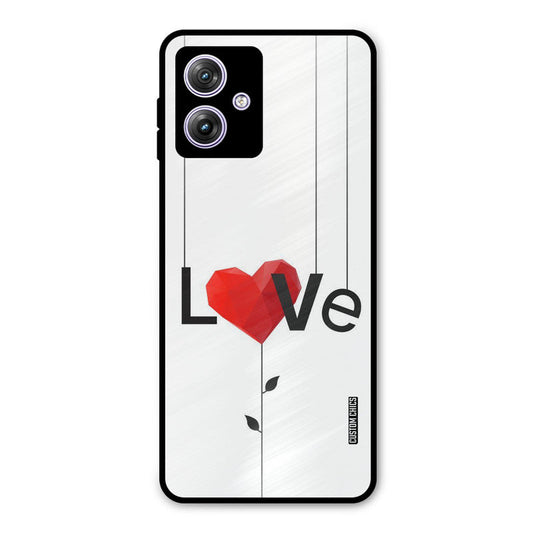 Fallen Love Moto G54 Mobile Back Cover - Cute PrintShield Case