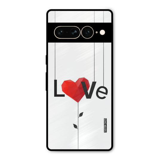 Fallen Love Google Pixel 7 Pro Mobile Back Cover - Cute PrintShield Case