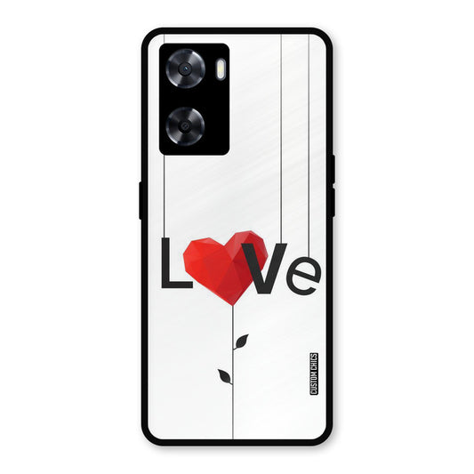 Fallen Love Oppo A57 2022 Mobile Back Cover - Cute PrintShield Case